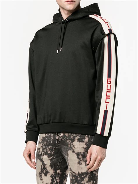 gucci hoodie xxs|Jersey hooded sweatshirt in beige .